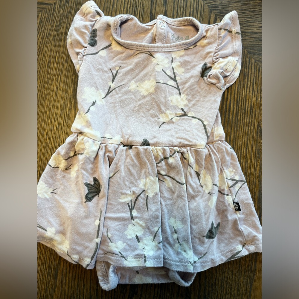 Kyte baby short sleeve dress